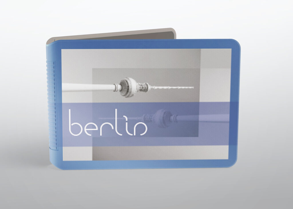 Metro card holder design for Berlin
