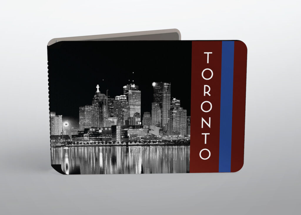 Metro card holder design for Toronto